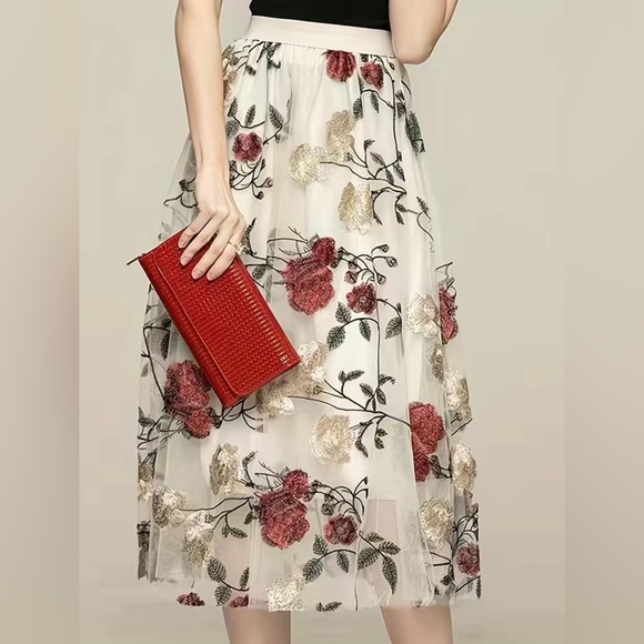 Jane Chic Designs Aviva Floral Skirt - Picture 3 of 9